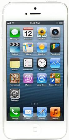 Смартфон Apple iPhone 5 32Gb White & Silver - Сальск